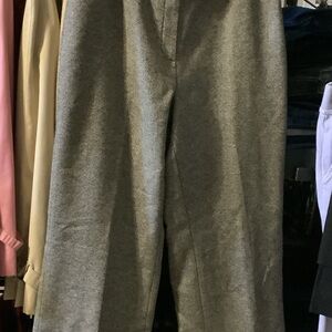 LOFT Black and White 100% wool‎ Pants